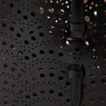 Mena 25 E/W Medium Laser-cut Leather Tote Thumbnail 2