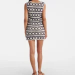 Crochet Cotton Minidress Thumbnail 4