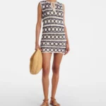 Crochet Cotton Minidress Thumbnail 1