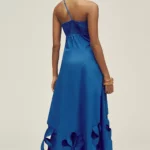 One-shoulder Cutwork Dress Thumbnail 4