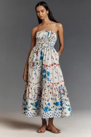 ANTHROPOLOGE The Somerset Maxi Dress: Strapless Edition
