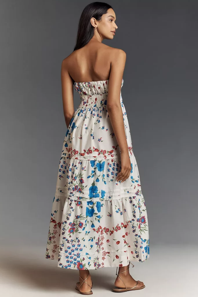 The Somerset Maxi Dress: Strapless Edition Full Size Image 3
