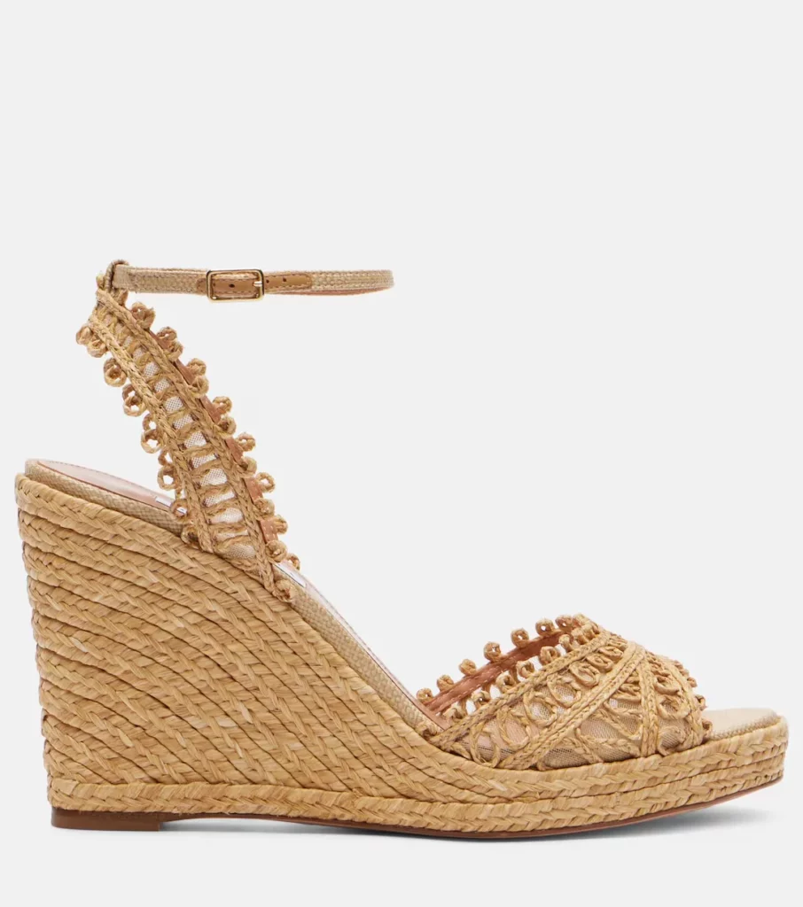 Kahlo 105 Raffia Espadrille Wedges Full Size Image 1