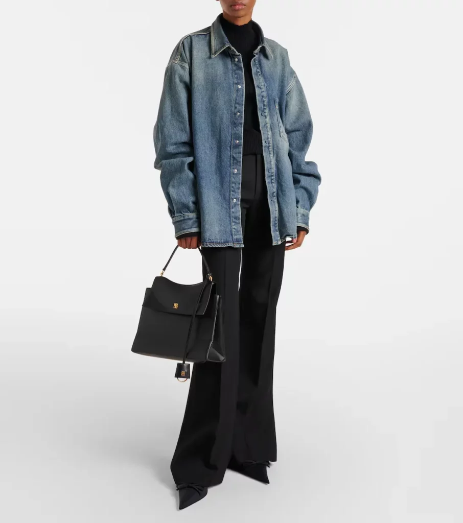 Nano Leather Tote Bag Full Size Image 3