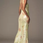 Eloda Sequin Scoop-neck Midi Dress Thumbnail 3