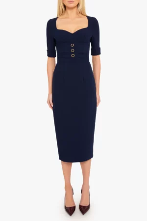 BLACK HALO Kerry Midi Dress