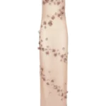 Embroidered Tulle Long Dress Thumbnail 2