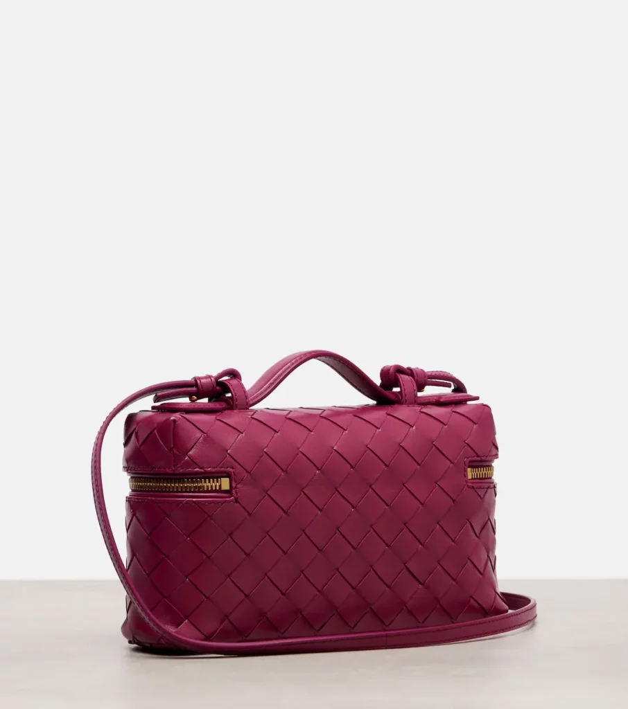 Bang Bang Intrecciato Leather Vanity Bag Full Size Image 2