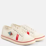 Eliot Leather and Canvas Sneakers Thumbnail 3