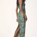 Strapless Sequin Dahlia Gown Thumbnail 2