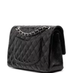 Medium Classic Patent Double Flap Shoulder Bag Thumbnail 3
