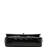 Medium Classic Patent Double Flap Shoulder Bag Thumbnail 4