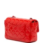 Mini Rectangular Classic Patent Single Flap Crossbody Bag Thumbnail 2