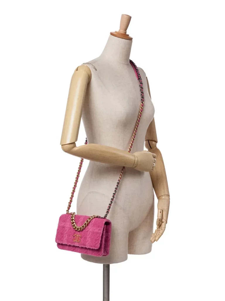 Tweed 19 Wallet on Chain Satchel Full Size Image 7