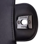 Mini Square Classic Patent So Black Single Flap Crossbody Bag Thumbnail 7