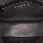 Mini Square Classic Patent So Black Single Flap Crossbody Bag Thumbnail 4