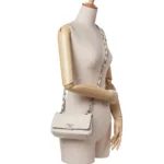 Lambskin Twist Chain Enamel CC Flap Crossbody Bag Thumbnail 3