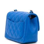 Mini Square Classic Lambskin Single Flap Crossbody Bag Thumbnail 4