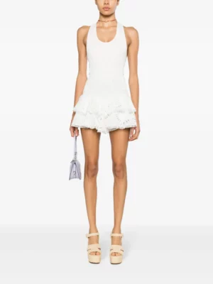 CHARO RUIZ IBIZA Virka Broderie Anglaise Minidress