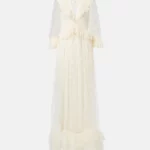 Embroidered Lace Maxi Dress Thumbnail 3