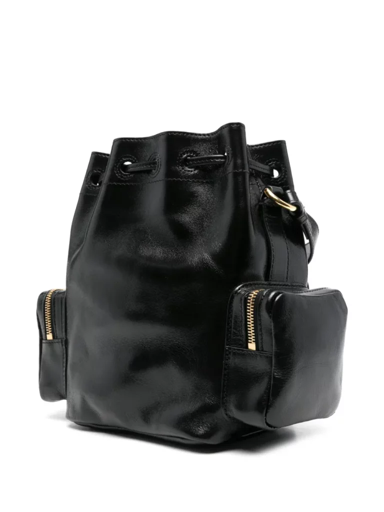 Leather Bucket Bag Full Size Image 4