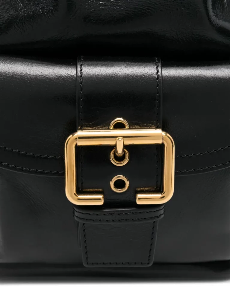 Leather Bucket Bag Full Size Image 3