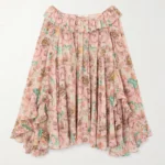 Ruffled Floral-print Silk Crepe De Chine Mini Dress Thumbnail 3