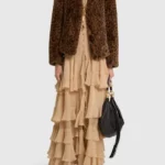 Silk Georgette Long Dress Thumbnail 5