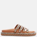 Pyra Hallulila Studded Leather Slides Thumbnail 1