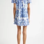 Print Ruffle Minidress Thumbnail 4