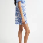Print Ruffle Minidress Thumbnail 3