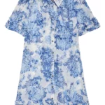 Print Ruffle Minidress Thumbnail 2
