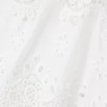 Maria Silk-trimmed Guipure Lace and Cotton Kaftan Thumbnail 4