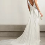 Arlo Open-back Silk Chiffon-trimmed Satin Gown Thumbnail 2