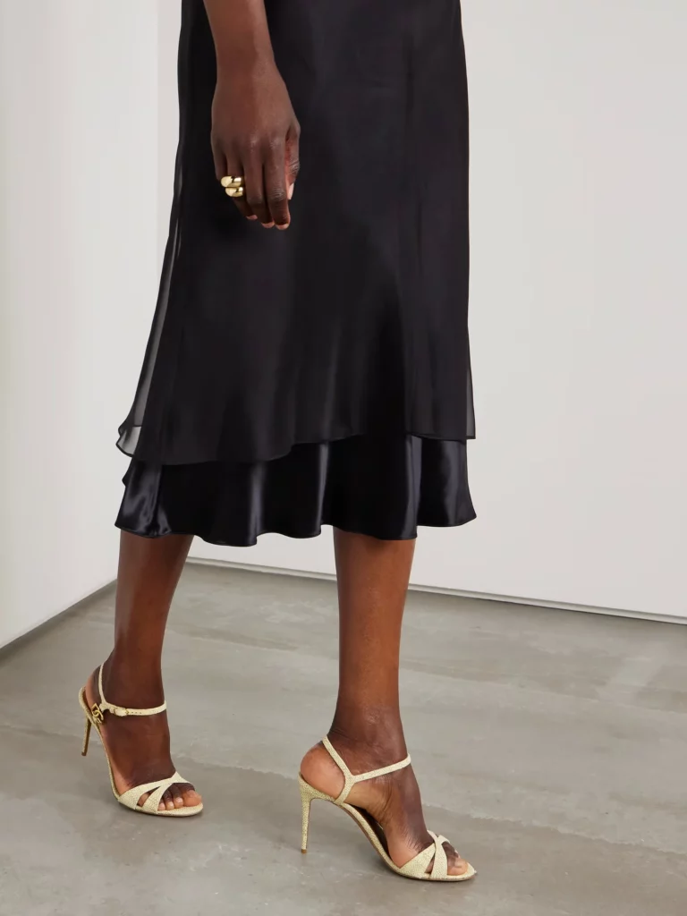 Logo-embellished Raffia Sandals Full Size Image 3