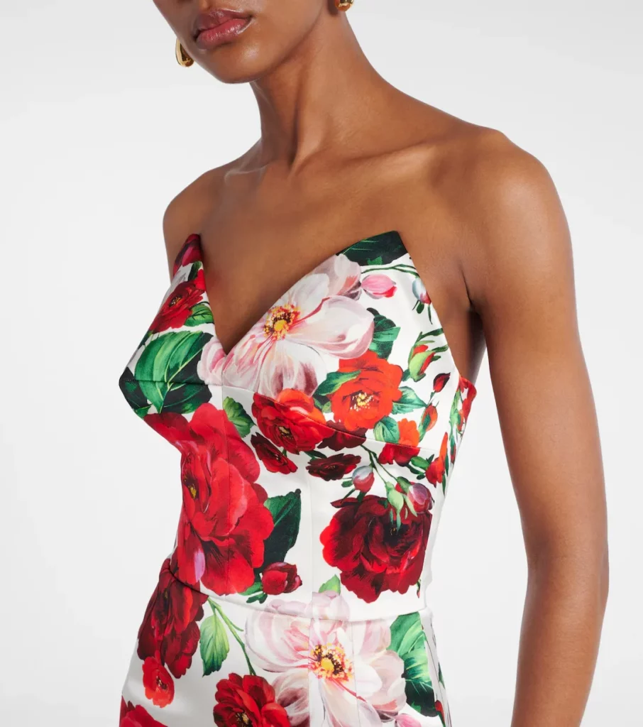 Floral Midi Dress Full Size Image 2