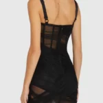 Stretch Tulle Mini Dress Thumbnail 2