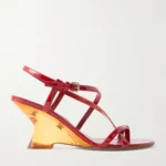 Patent-leather Wedge Sandals Thumbnail 1