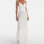 Bridal Cotton-blend Lace Gown Thumbnail 1