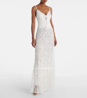 ELIE SAAB Bridal Cotton-blend Lace Gown