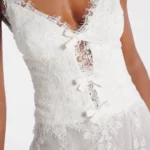 Bridal Cotton-blend Lace Gown Thumbnail 5