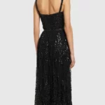 Embroidered Lace Long Dress Thumbnail 2
