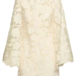 Embroidered Tulle Mini Dress Thumbnail 4