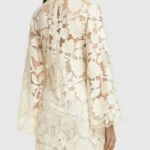 Embroidered Tulle Mini Dress Thumbnail 3