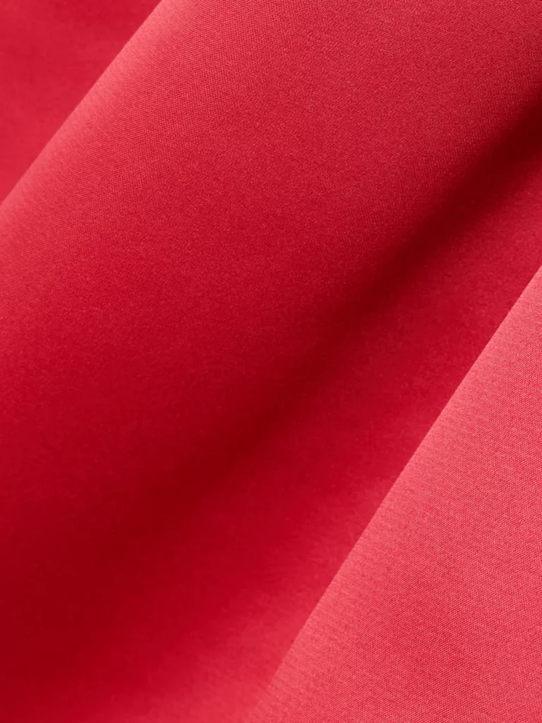 Honor Pleated Duchese-satin Mini Dress Full Size Image 3
