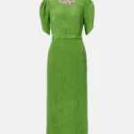 Embellished Jacquard Cocktail Dress Thumbnail 3