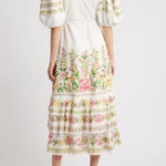 Palm Dream Floral Wrap Dress Thumbnail 4
