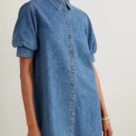 The Play Denim Mini Shirt Dress Thumbnail 4