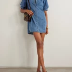 The Play Denim Mini Shirt Dress Thumbnail 1
