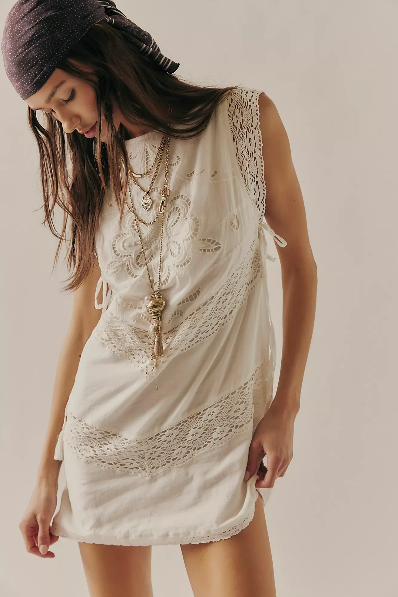 winifred mini dress Altar'd State | Winifred Mini Dress | IVORY-MULTI